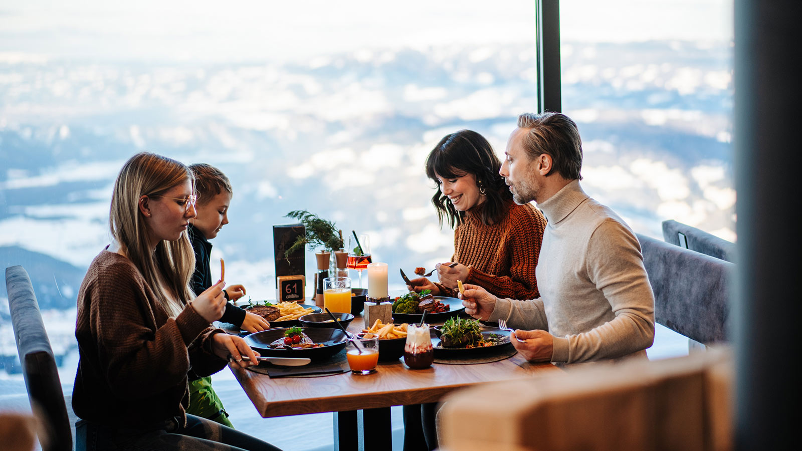 Panoramarestaurant oben