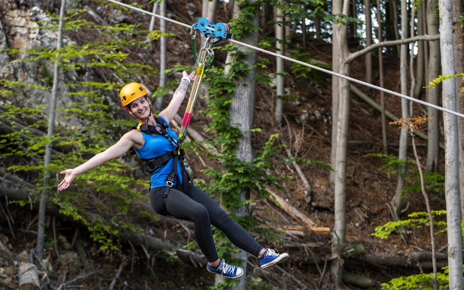 Zipline in Crna