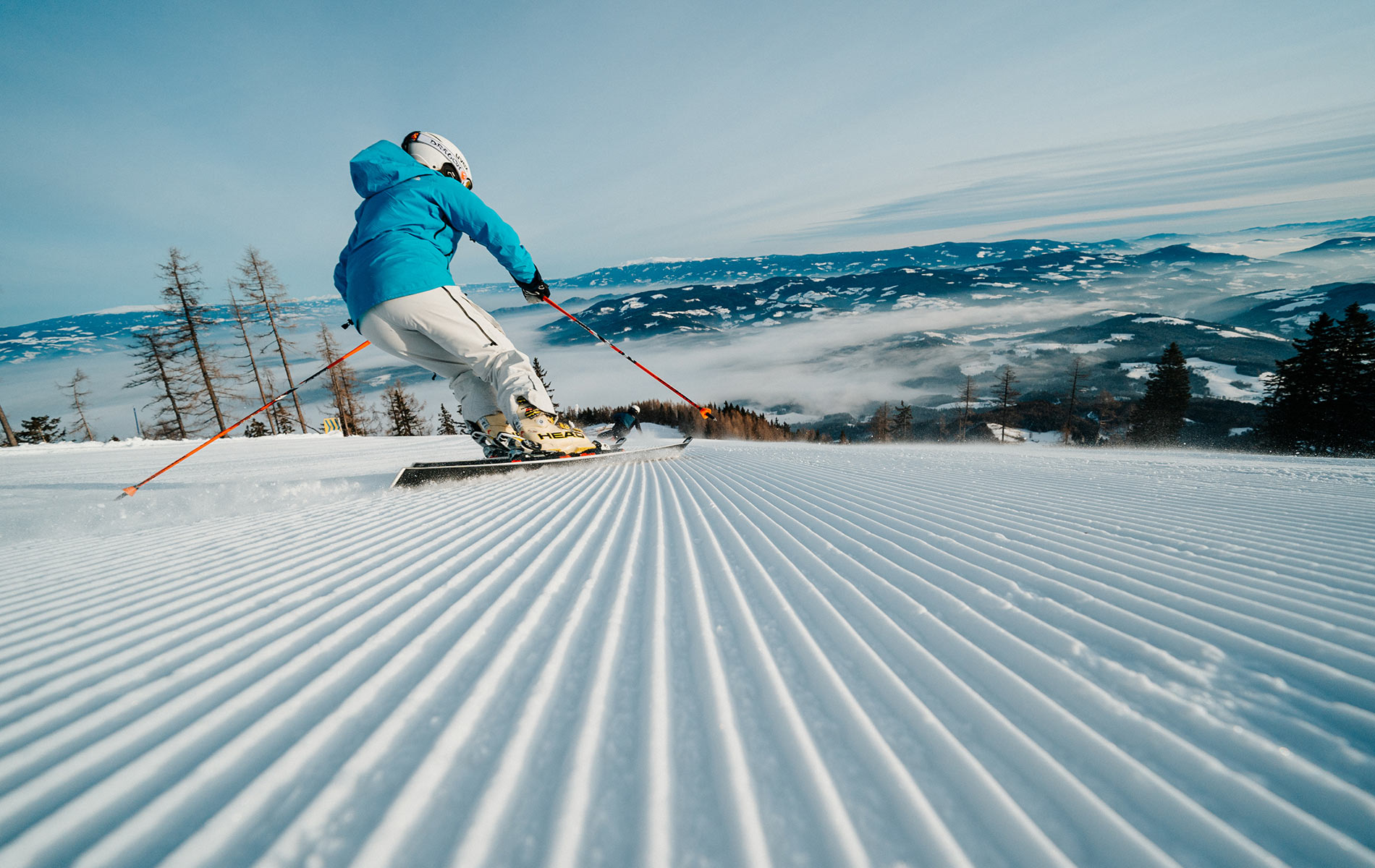Skifahren auf der Petzen